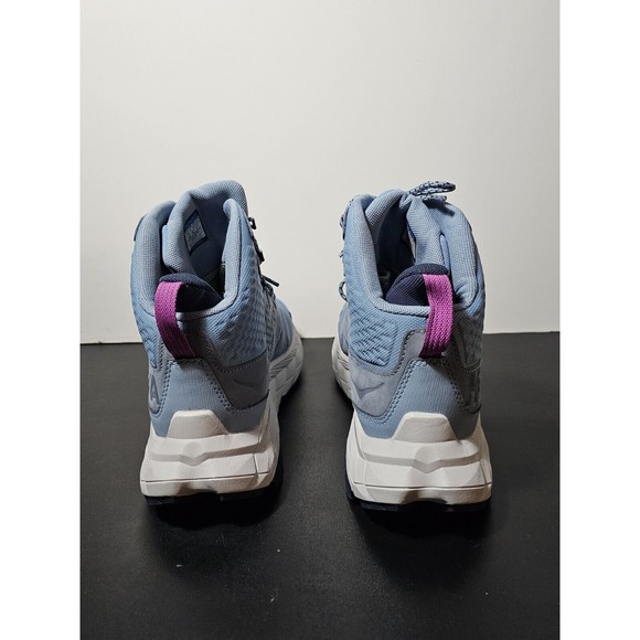 New Hoka One Womens Anacapa Mid GTX GoreTex Hiking Boot Shoes Size 9.5 B Blue - Picture 4 of 11